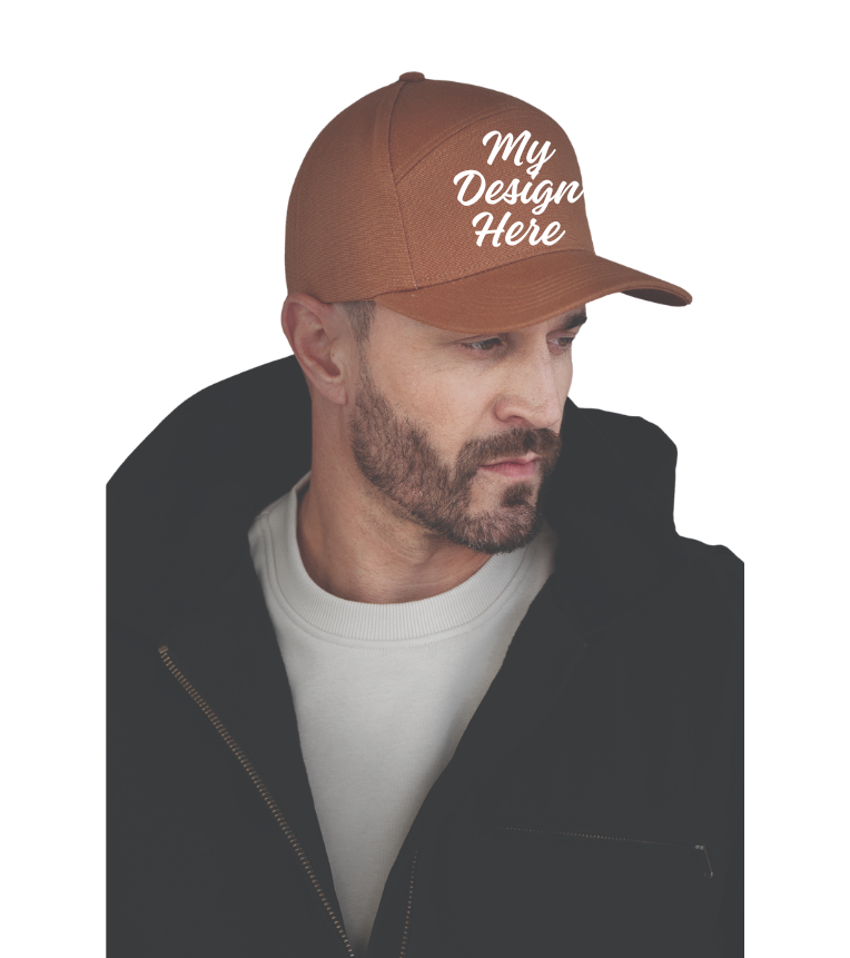 Canvas 7-Panel Snapback Cap