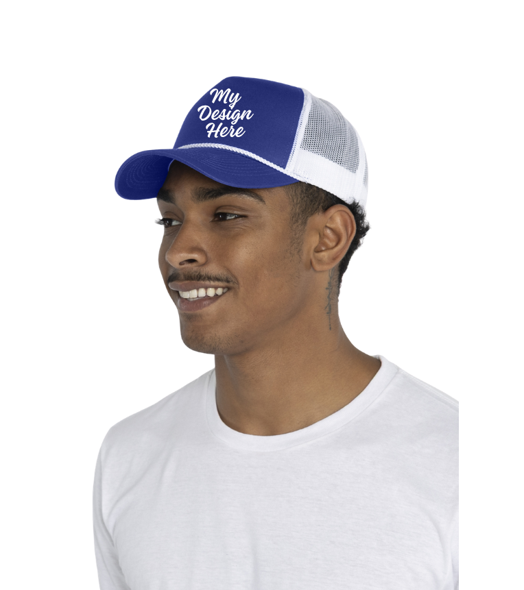 Everyday Cotton Twill 5-Panel Trucker Rope Cap